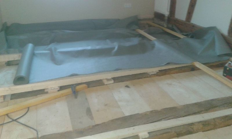 Innenausbau: Fußbodenerneuerung