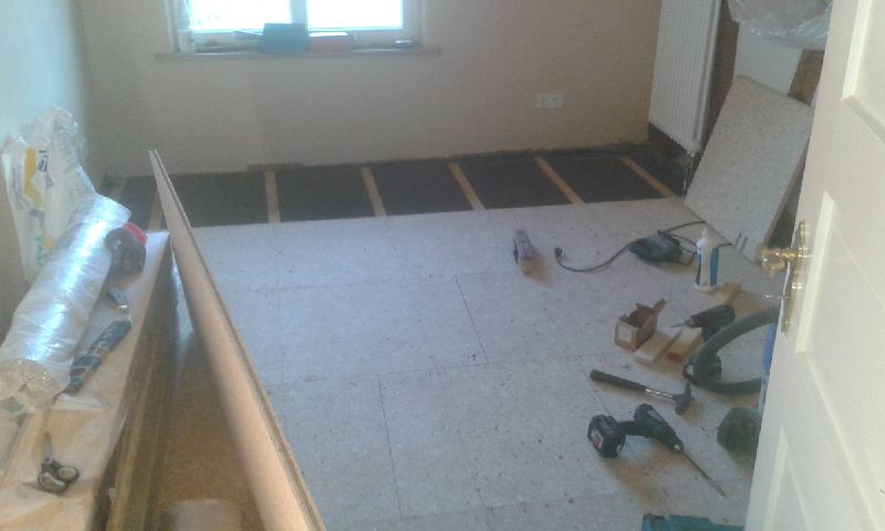 Innenausbau: Fußbodenerneuerung