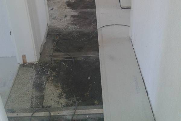 Innenausbau: Fußboden aus Fermacell-Estrichplatten