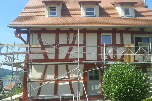 Restaurierung Fachwerk und Putz