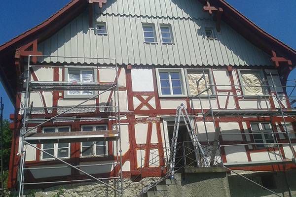 Restaurierung Fachwerk und Putz